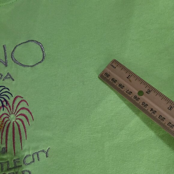 VTG RENO NEVADA Anvil Large T Shirt Biggest Little City Souvenir Travel 90s y2k - Picture 5 of 9